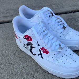 Custom designed Itachi Air Force 1s